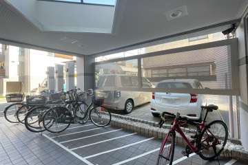 駐輪場　