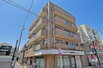 エスポワール矢口の外観（南東側から）