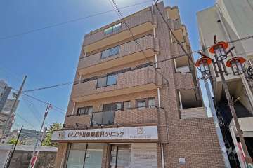 エスポワール矢口の外観（北東側から）