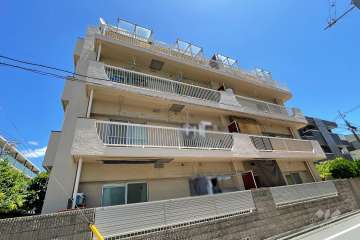 矢口マイコーポの外観（北西側から）