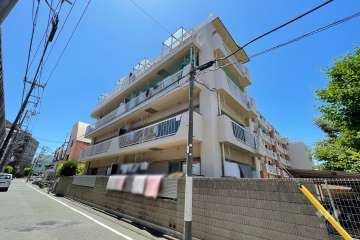 矢口マイコーポの外観（北西側から）