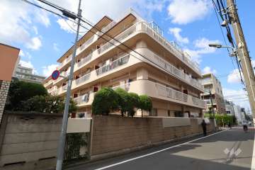 矢口マイコーポの外観（南東側から）