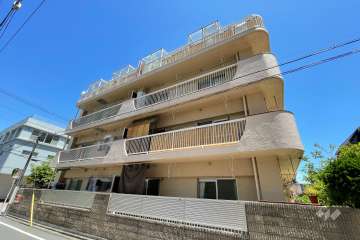 矢口マイコーポの外観（南西側から）