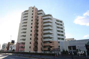 ジェイパーク多摩川リバージュの外観(東側から)