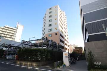 ジェイパーク多摩川リバージュの外観(北西側から)