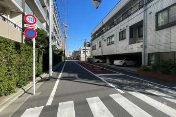 敷地の東側道路