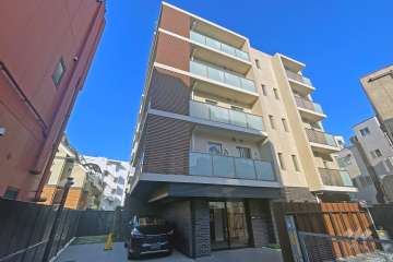 シャリエ武蔵新田の外観（北西側から）