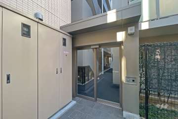 オートロック式の駐輪場