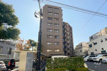 グランイーグル矢口の外観（北東側から）