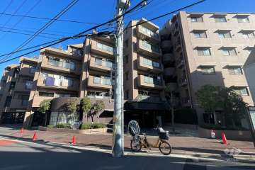 グランイーグルｗｉｎｇ多摩川の外観（北西側から）