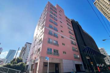 月島マンションの外観（北東側から）