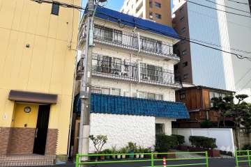 秀和月島レジデンスの外観（東側から）