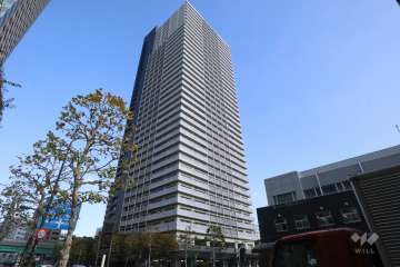 ムーンアイランドタワーの外観(南西側から)