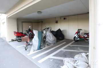 バイク置場