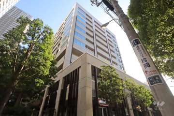 CAPITAL GATE PLACEザ・レジデンスの外観(北東側から)