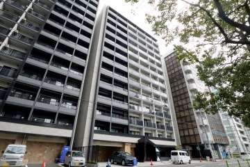 リビオレゾン勝どきnexの外観(西側から)