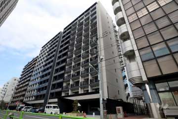 リビオレゾン勝どきnexの外観(南側から)