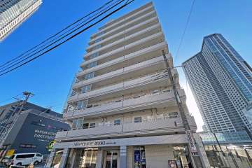 ネオアージュ勝どきみはらしの外観（北東側から）