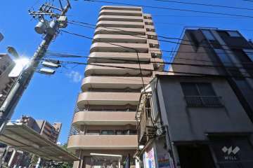 ライオンズマンション勝どきの外観（東側から）