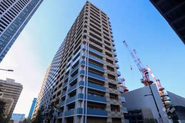 クレストシティレジデンスの外観(北東側から)