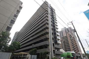 東京ミッドベイ勝どきの外観(北側から)