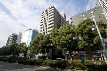 東京ミッドベイ勝どきの外観(東側から)