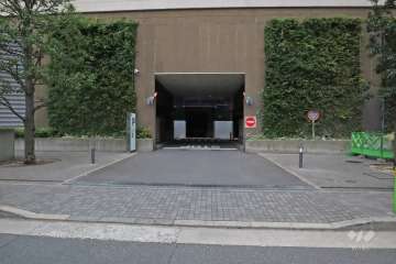 駐車場の出入り口