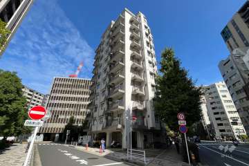 八丁堀東豊エステートの外観（南西側から）