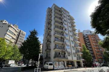 八丁堀東豊エステートの外観（北西側から）