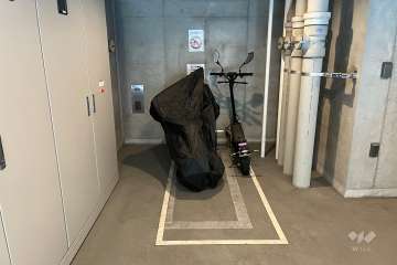 バイク置場