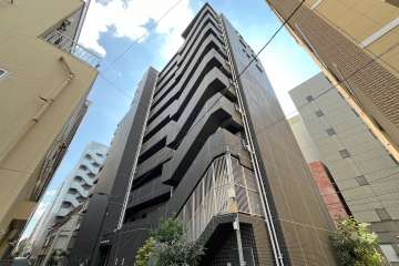 ステージグランデ茅場町の外観（北西側から）