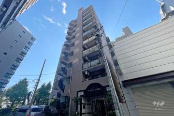 パークステージ茅場町の外観（北西側から）