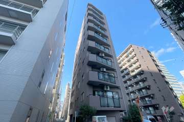 パークステージ茅場町の外観（南東側から）