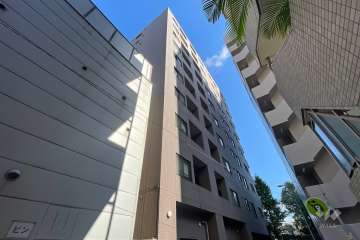 パークステージ茅場町の外観（南西側から）