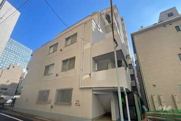 中銀新川マンシオンの外観（北東側から）