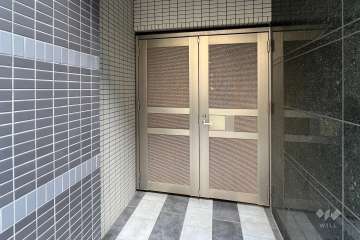 駐輪場の出入り口　