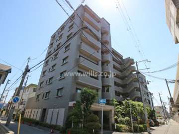 アーバンビュー夙川の外観（北東側から）