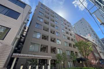 エスポワール銀座東の外観（北西側から）