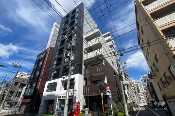ブレシア銀座イーストの外観（南東側から）
