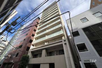 ユニーブル銀座東の外観（南西側から）