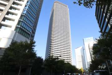 ベイシティ晴海スカイリンクタワーの外観(南側から)