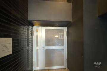 駐輪場の出入り口