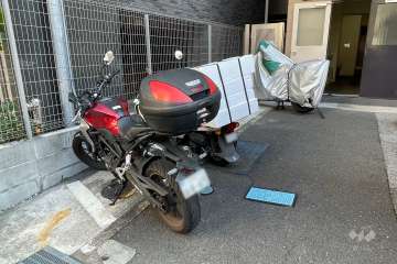 バイク置場