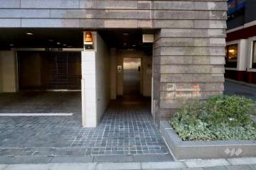 駐輪場の出入り口　