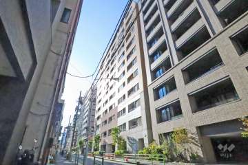 サンクタス築地の外観(南東側から)