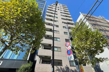 パロス築地の外観（南東側から）