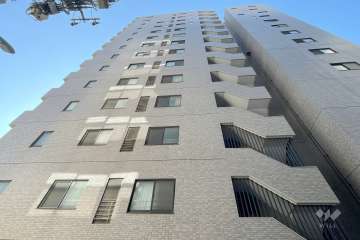 パロス築地の外観（北東側から）