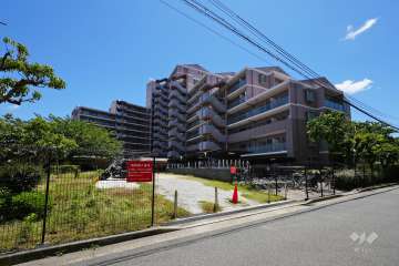 藤和シティホームズ西宮東町の外観（北西側から）