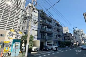 セザール月島の外観(南東側から)