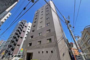 パレステュディオドルチェ日本橋イーストの外観（南西側から）